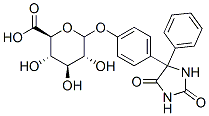 5-phenyl-5-(4-hydroxyphenyl)hydantoin glucuronide|