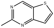 Thieno[3,2-d]pyrimidine, 2-methyl- (9CI),53827-42-2,结构式