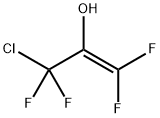 1-Propen-2-ol,  3-chloro-1,1,3,3-tetrafluoro- 结构式