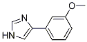 4-(3-Methoxy-phenyl)-iMidazole Struktur