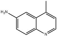 4-メチル-6-キノリンアミン 化学構造式