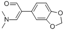 ALPHA-[(DIMETHYLAMINO)METHYLENE]-1,3-BENZODIOXOLE-5-ACETALDEHYDE Structure