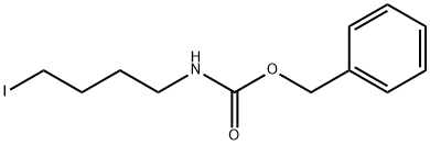 BENZYL 4-IODOBUTYLCARBAMATE 结构式