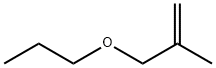 2-メチル-3-プロピルオキシ-1-プロペン 化学構造式