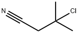 3-クロロ-3-メチルブチロニトリル 化学構造式