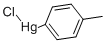 P-TOLYLMERCURIC CHLORIDE Structure