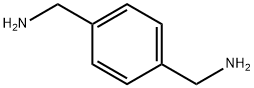 1,4-苯二甲胺,539-48-0,结构式
