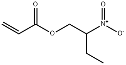 丙烯酸-2-硝基丁酯, 5390-54-5, 结构式