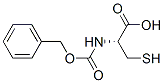 benzyloxycarbonylcysteine 化学構造式