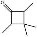 2,3,3,4-Tetramethylcyclobutanone,53907-62-3,结构式