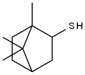 1,7,7-trimethylnorbornane-2-thiol,5391-78-6,结构式