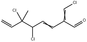 53915-35-8 5,6-Dichloro-2-(chloromethylene)-6-methyl-3,7-octadienal