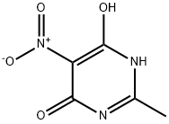 2-METHYL-5-NITRO-PYRIMIDINE-4,6-DIOL Structure