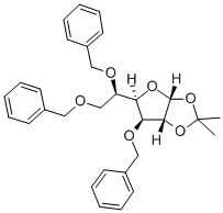1,2-O-ISOPROPYLIDENE-3,5,6-TRI-O-BENZYL-ALPHA-D-GLUCOFURANOSE|3,4,5-三-O-苄基单丙酮葡萄糖