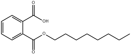 octyl hydrogen phthalate Structure