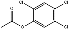 酢酸2,4,5-トリクロロフェニル 化学構造式