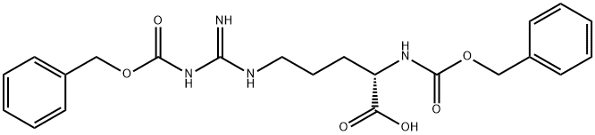 NΑ,NΩ-二苄氧羰基-L-精氨酸, 53934-75-1, 结构式