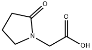 (2-氧代-吡咯烷-1-基)-乙酸,53934-76-2,结构式