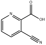 3-CYANOPYRIDINE-2-CARBOXYLIC ACID Struktur