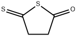 4,5-Dihydro-5-thioxothiophen-2(3H)-one Struktur