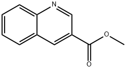 3-キノリンカルボン酸メチル 化学構造式