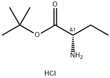 L-2-アミノ酪酸TERT-ブチルエステル塩酸塩 化学構造式