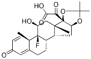53962-41-7 (11,16a)- 9-Fluoro-11-hydroxy-16,17-[(1-methylethylidene)bis(oxy)]-3,20-dioxopregna-1,4-dien-21-oic Acid