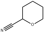 2H-PYRAN-2-CARBONITRILE, TETRAHYDRO- Struktur