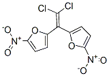 2-[2,2-dichloro-1-(5-nitro-2-furyl)ethenyl]-5-nitro-furan Struktur