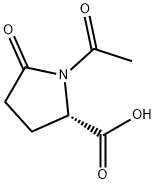 DL-1-acetyl-5-oxoproline Struktur