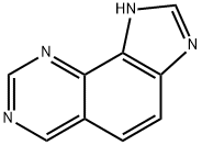 1H-Imidazo[4,5-h]quinazoline(9CI) 结构式