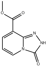 2,3-Dihydro-3-oxo-1,2,4-triazolo[4,3-a]pyridine-8-carboxylic acid methyl ester Struktur