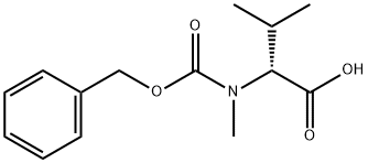 Z-N-Methyl-D-valine Structure