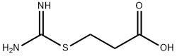 3-[(氨基亚氨基甲基)硫基]丙酸, 5398-29-8, 结构式