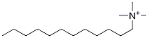 DODECYL-TRIMETHYL-AZANIUM Structure
