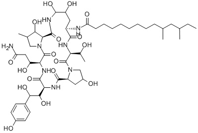 Pneumocandin A0 Struktur