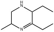 Pyrazine,  2,3-diethyl-1,2,5,6-tetrahydro-5-methyl- Structure