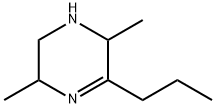 Pyrazine,  1,2,5,6-tetrahydro-2,5-dimethyl-3-propyl- 结构式