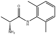 (2R)-N-(2,6-Dimethylphenyl)-2-aminopropanamide,53984-26-2,结构式