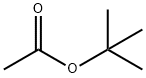 酢酸 tert-ブチル 化学構造式