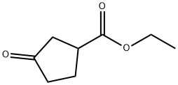 3-氧代环戊烷甲酸乙酯, 5400-79-3, 结构式