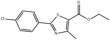 ETHYL 2-(4-CHLOROPHENYL)-4-METHYL-1,3-THIAZOLE-5-CARBOXYLATE