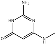 4(1H)-Pyrimidinone, 2-amino-6-(methylamino)- (6CI,9CI) Structure