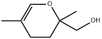 3,4-dihydro-2,5-dimethyl-2H-pyran-2-methanol 结构式