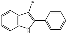 1H-INDOLE, 3-BROMO-2-PHENYL- Struktur