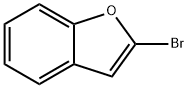 2-ブロモ-1-ベンゾフラン 化学構造式