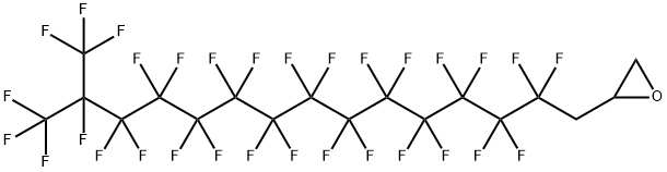 [2,2,3,3,4,4,5,5,6,6,7,7,8,8,9,9,10,10,11,11,12,12,13,13,14,15,15,15-octacosafluoro-14-(trifluoromethyl)pentadecyl]oxirane,54009-77-7,结构式