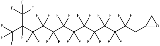 [2,2,3,3,4,4,5,5,6,6,7,7,8,8,9,9,10,10,11,11,12,13,13,13-tetracosafluoro-12-(trifluoromethyl)tridecyl]oxirane,54009-78-8,结构式