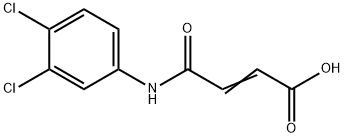 N-(3,4-二氯苯基)马来酸, 54012-56-5, 结构式