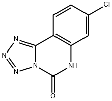 8-氯四唑[1,5-C]喹唑啉-5(6H)-酮, 54013-08-0, 结构式